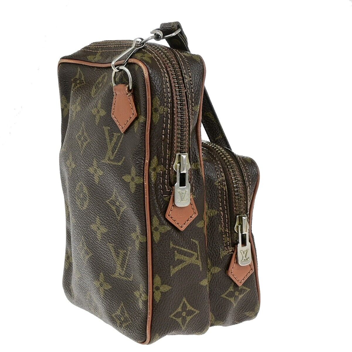 LOUIS VUITTON Mini Amazon Shoulder Bag Monogram Leather Brown M45238 67ED023