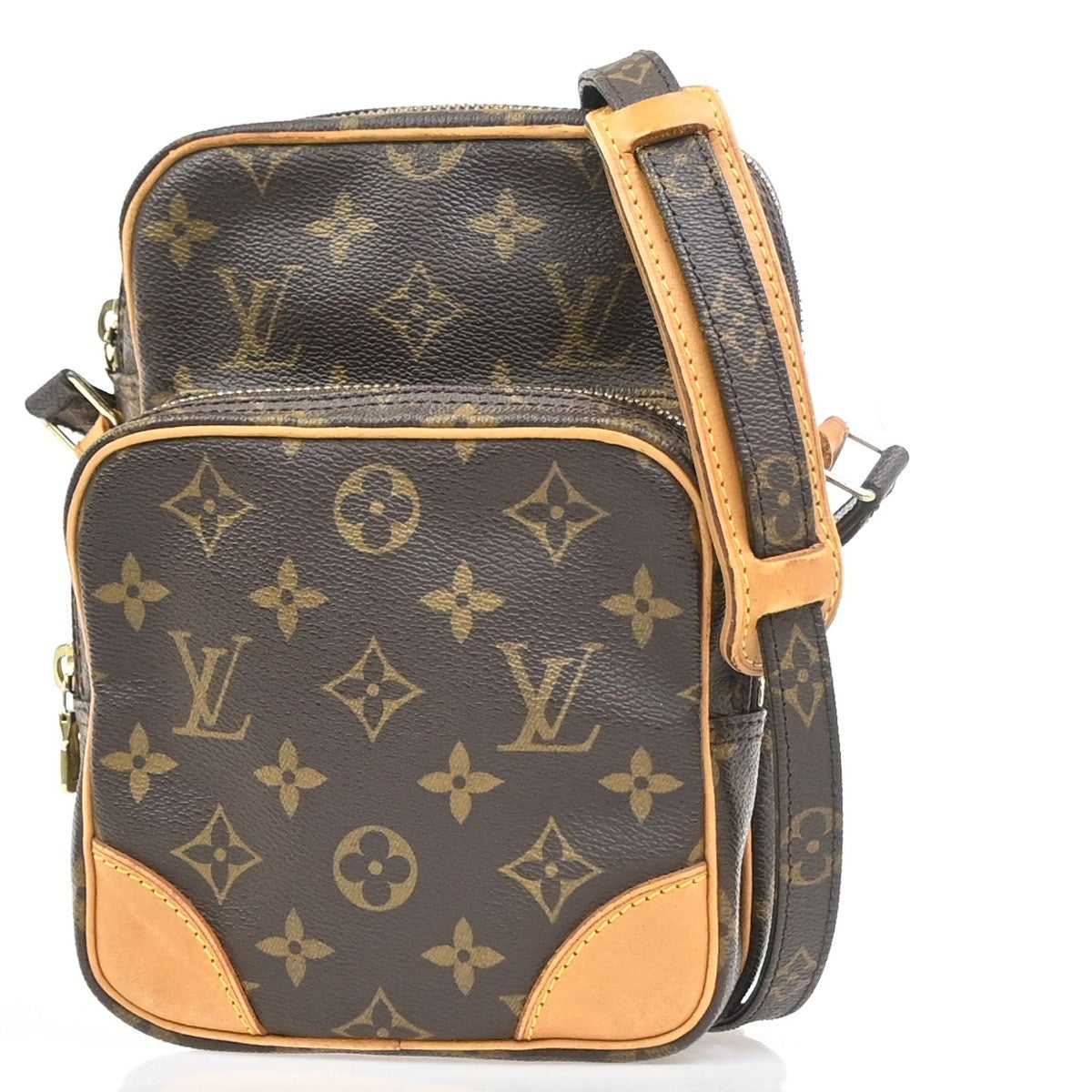 LOUIS VUITTON Amazon Crossbody Shoulder Bag Monogram Leather BN M45236 86YH932