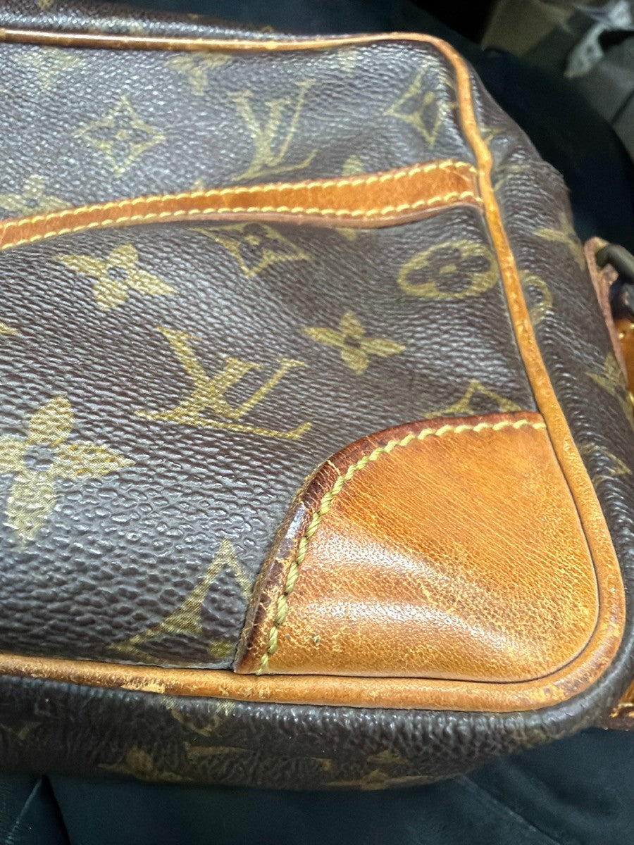 LOUIS VUITTON Trocadero 24 Shoulder Bag Monogram Leather Brown M51276 30YJ189
