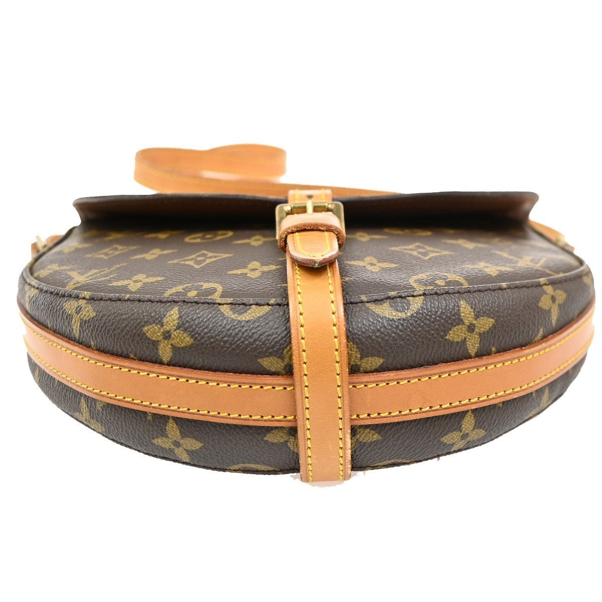 LOUIS VUITTONI Chantilly MM Shoulder Bag Monogram Leather Brown M51233 82MA070