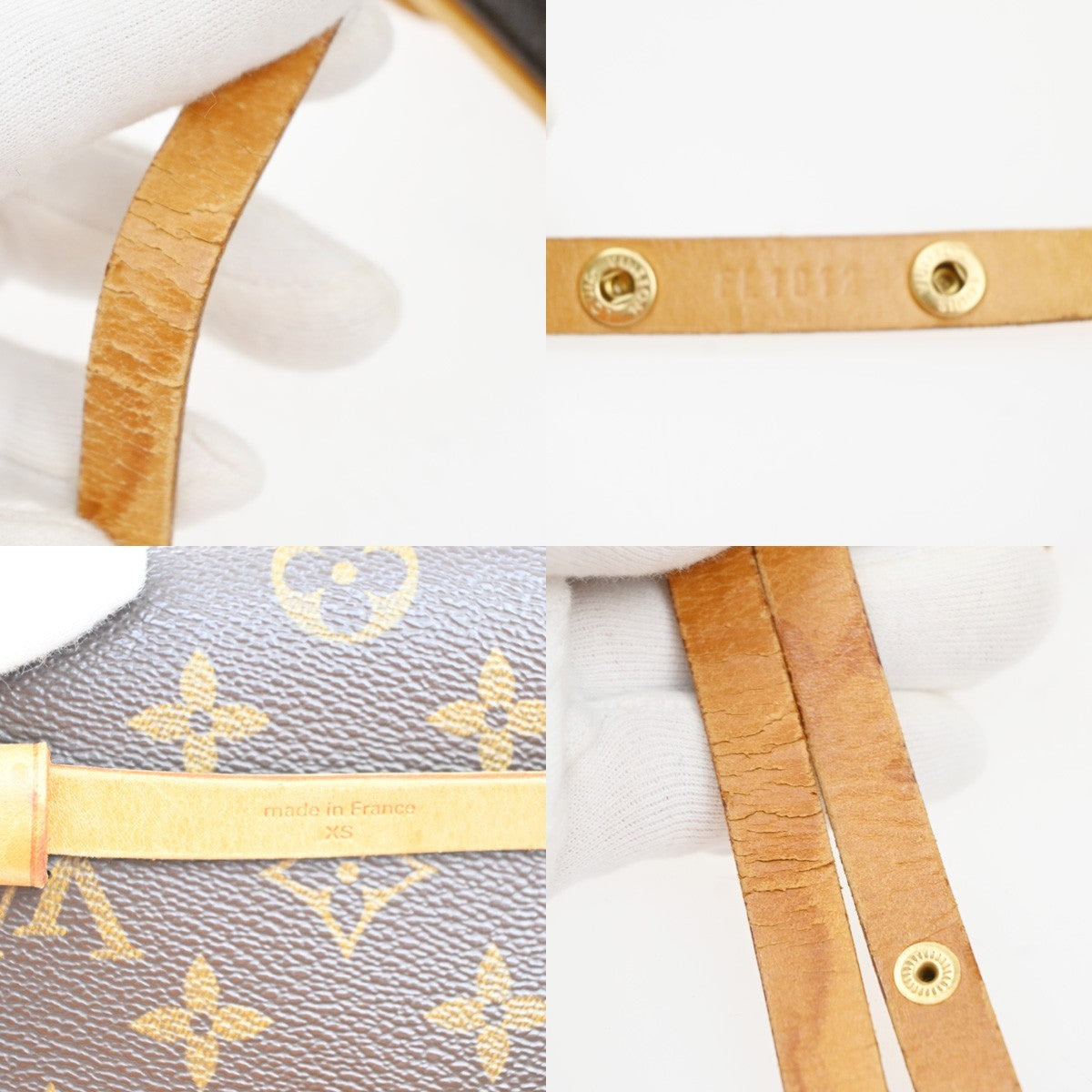 LOUIS VUITTON Pochette Florentine Bum Bag XS Monogram Brown M51855 88PA038