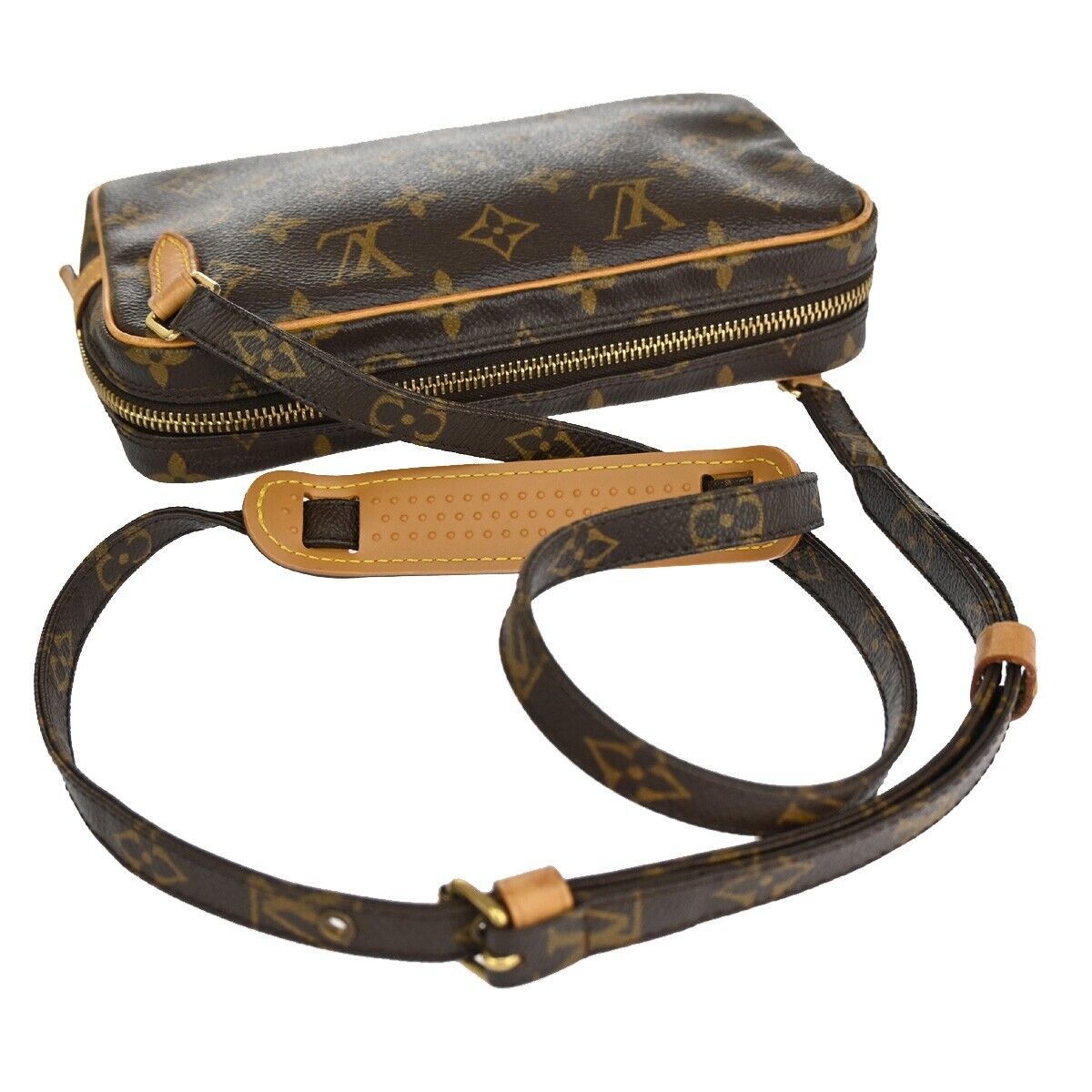 LOUIS VUITTON Marly Bandouliere Shoulder Bag Monogram Leather BN M51828 11EA789