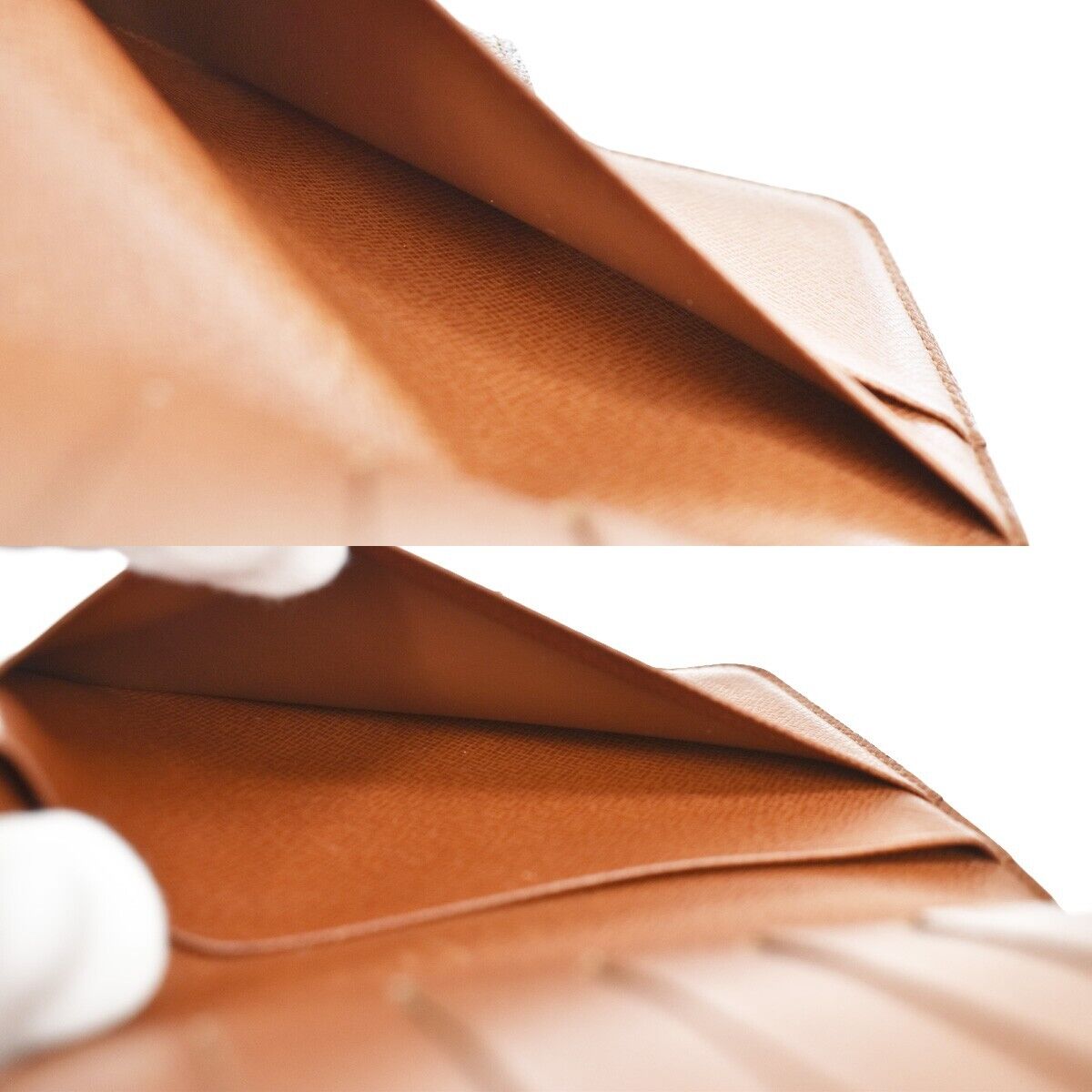 LOUIS VUITTON Porte Papier Zip Bifold Wallet Monogram Leather BN M61207 67GA646