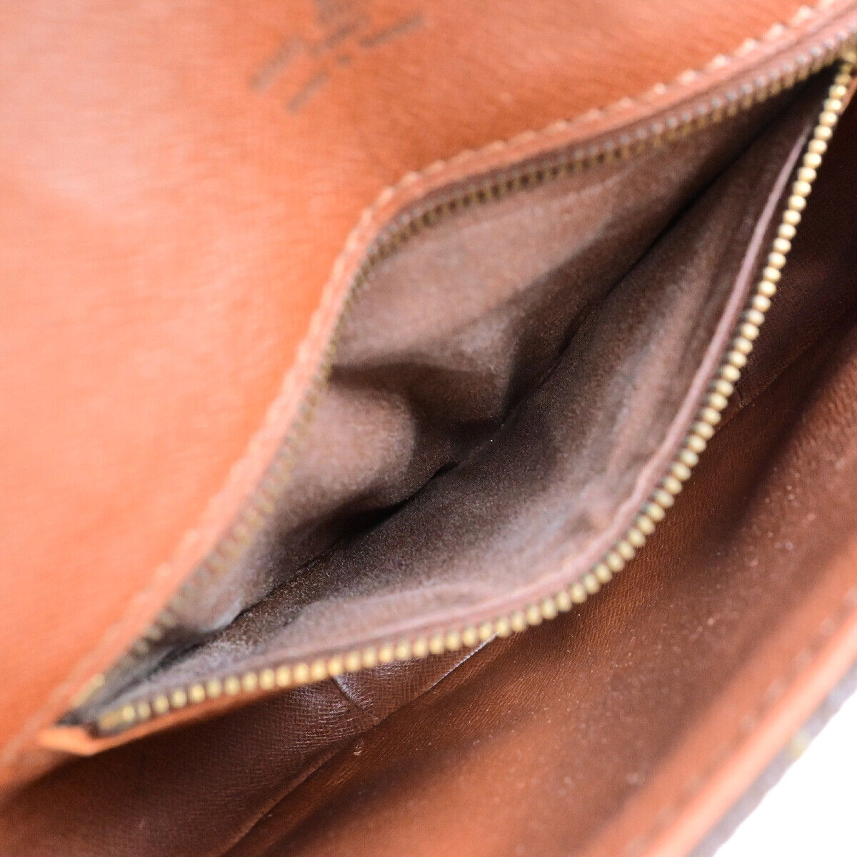 LOUIS VUITTON Chantilly PM Shoulder Bag Monogram Leather Brown M51234 31YG541
