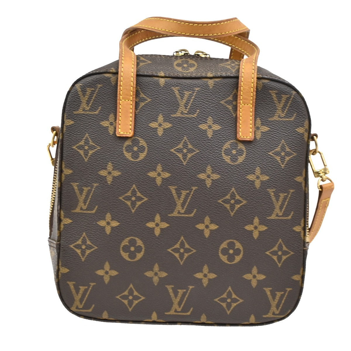 LOUIS VUITTON Spontini 2Way Shoulder Hand Bag Monogram Leather BN M47500 17DA174