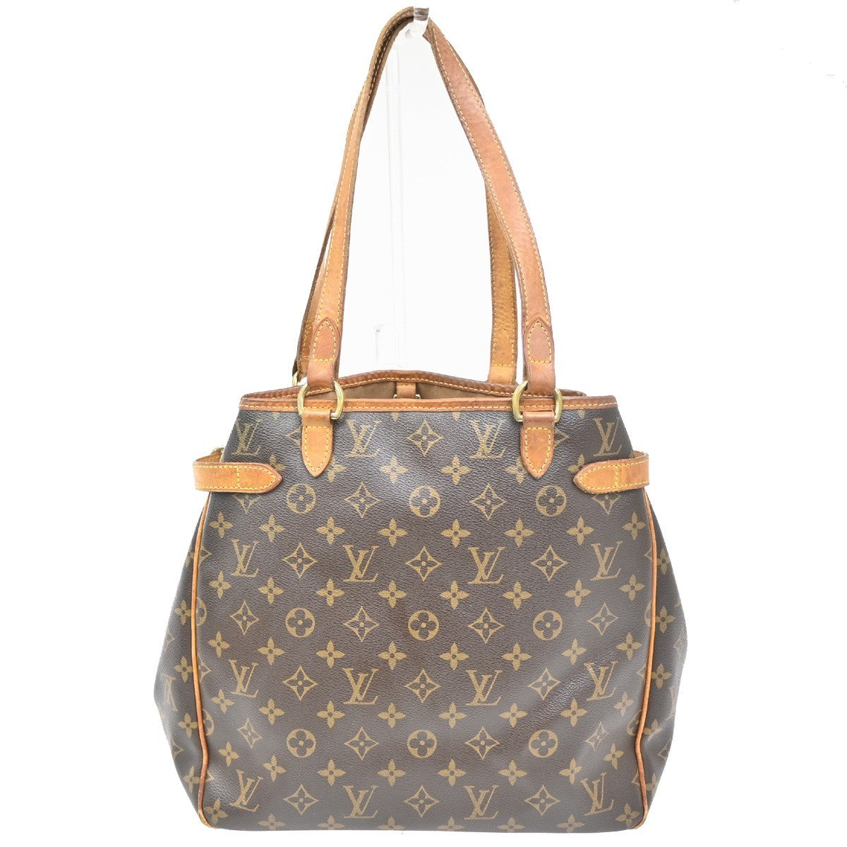 LOUIS VUITTON Batignolles Vertical Shoulder Bag Monogram Brown M51153 35CA545
