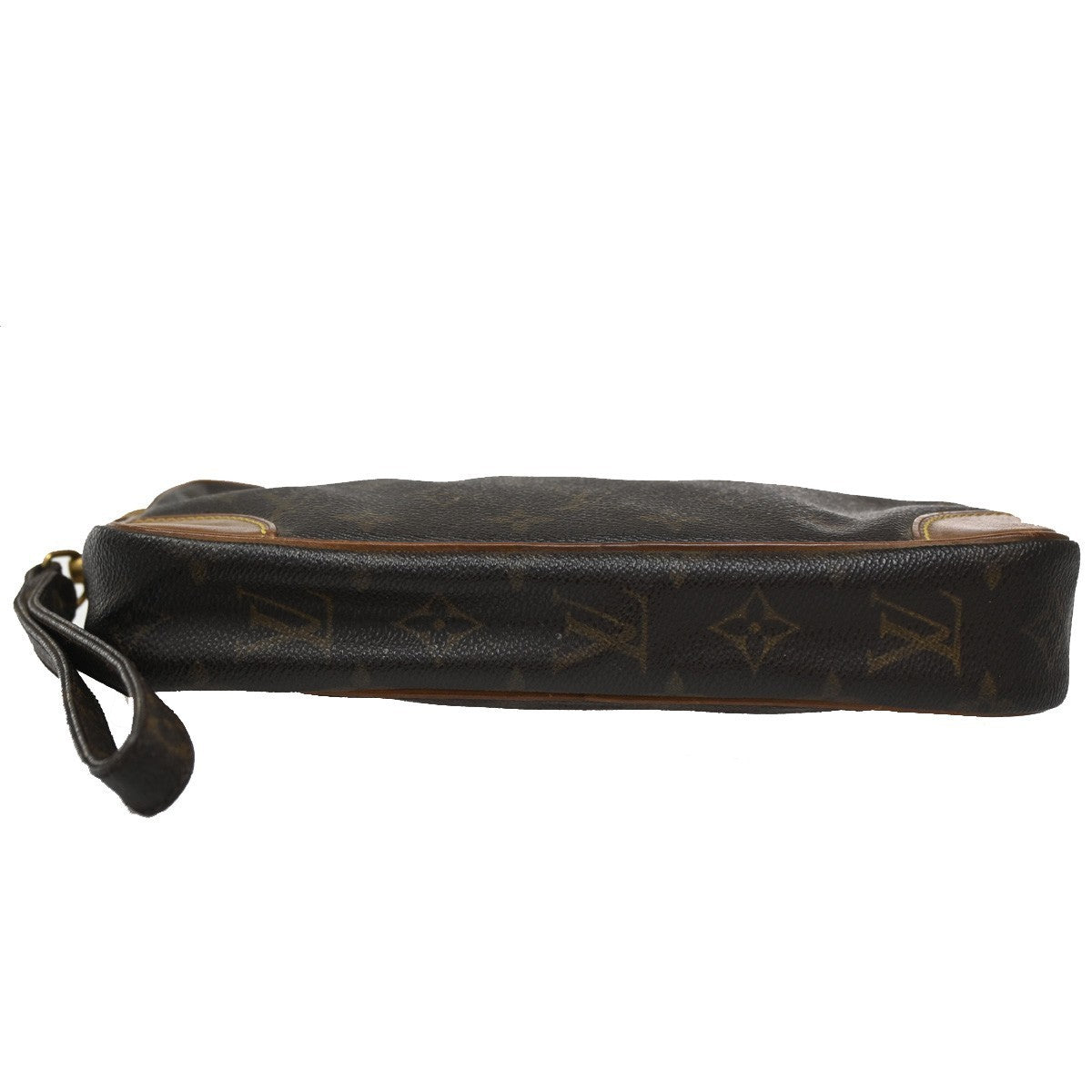 LOUIS VUITTON Marly Dragonne GM Clutch Hand Bag Monogram Brown M51825 62KC196