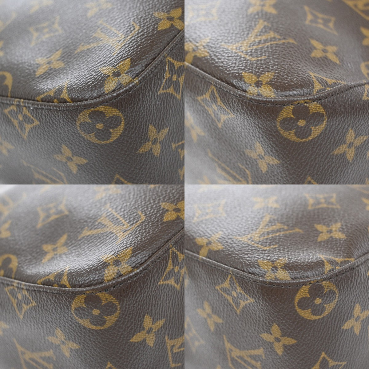 LOUIS VUITTON Looping MM Shoulder Bag Monogram Leather BN USA M51146 22YJ209