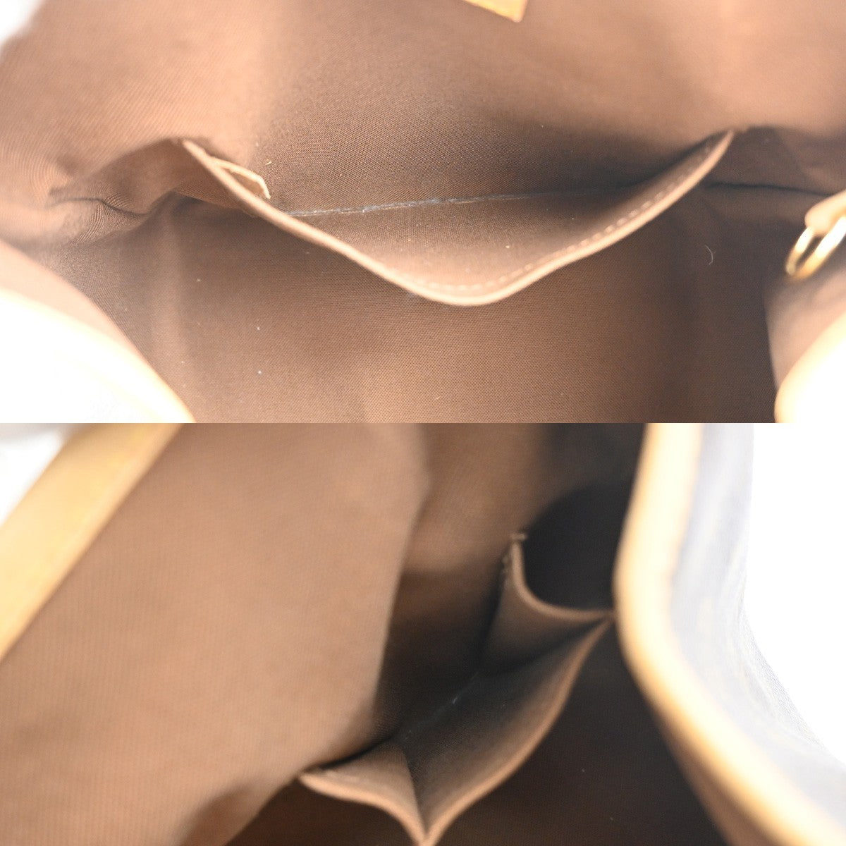LOUIS VUITTON Batignolles Tote Hand Bag Monogram Leather Brown M51156 17KC818