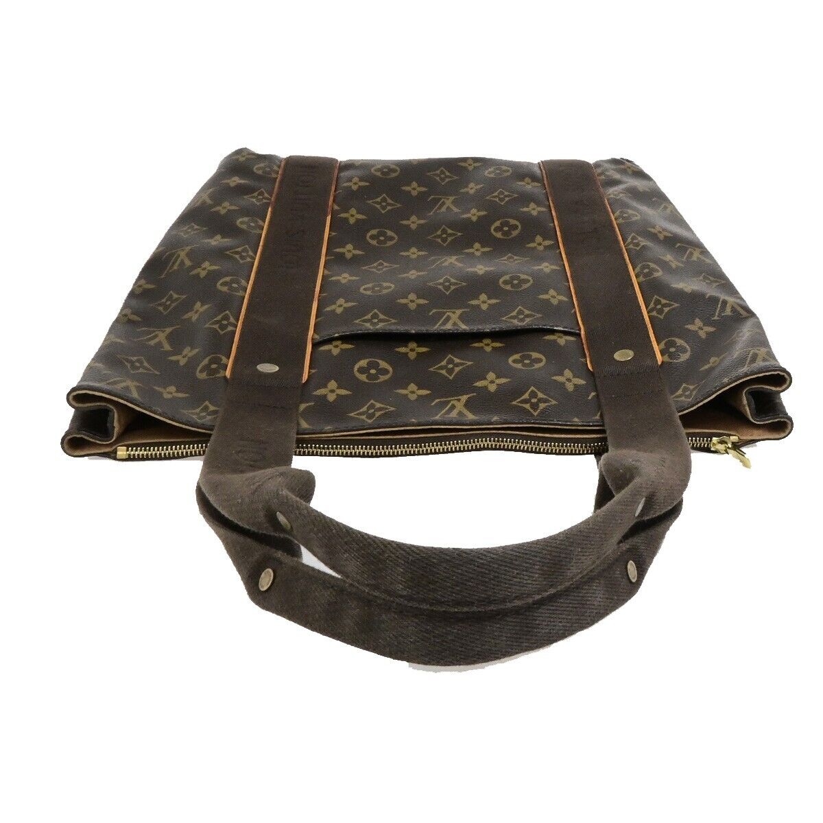 LOUIS VUITTON Cabas Beaubourg Shoulder Bag Monogram Leather Brown M53013 21EE062
