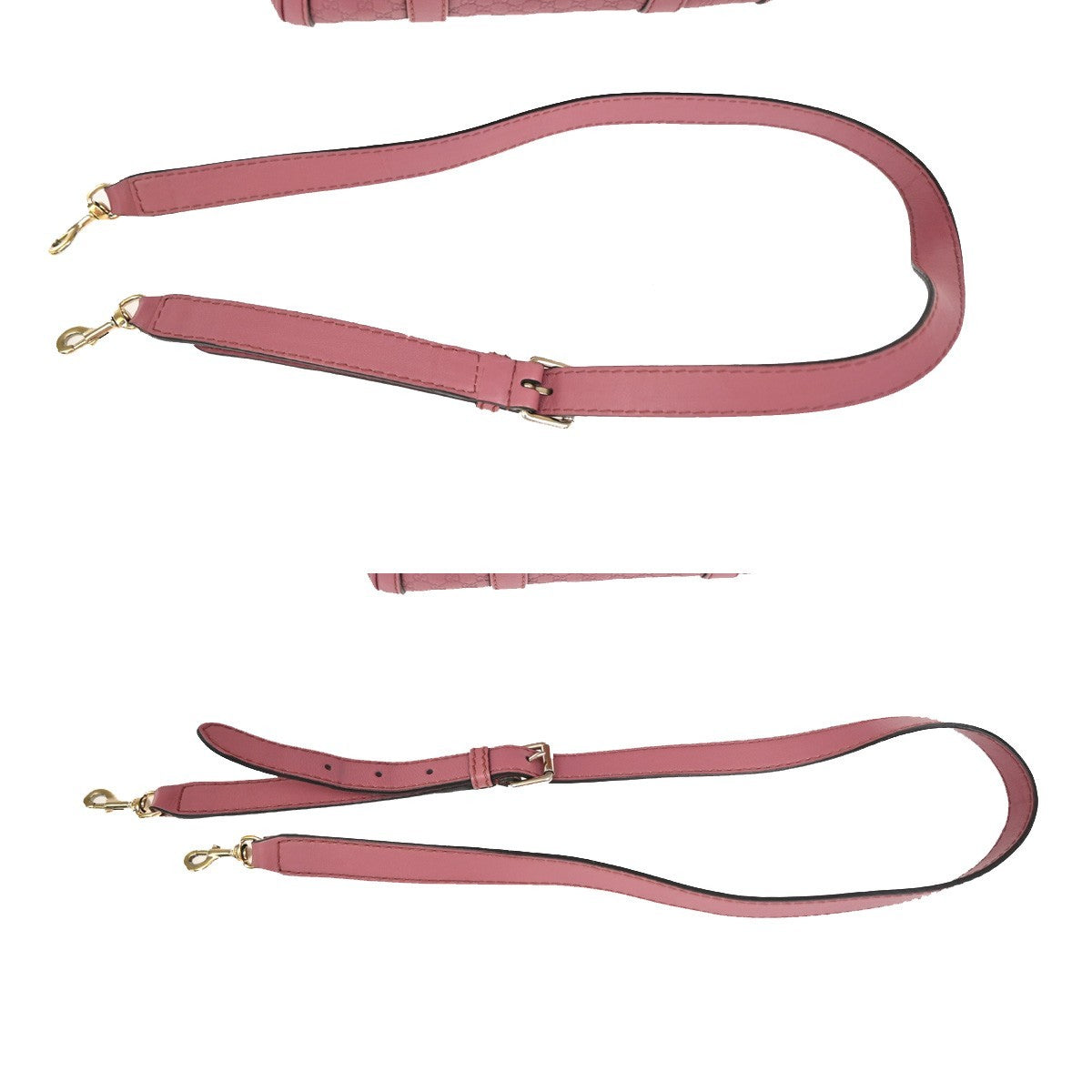GUCCI Microguccissima 2Way Shoulder Hand Bag Embossed Leather Pink GHW 85ZA282