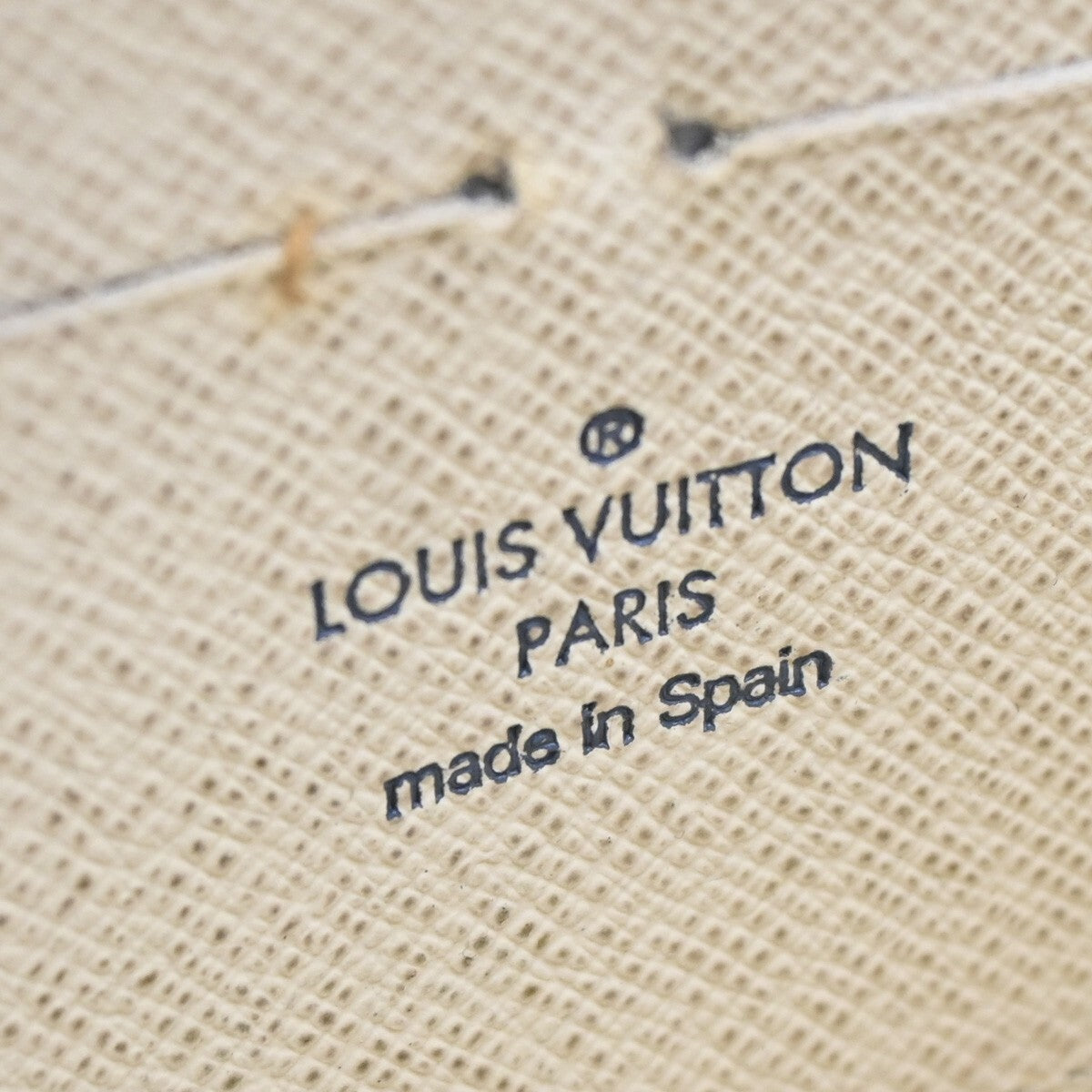 LOUIS VUITTON Zippy Wallet Long Bifold Damier Azur Leather WE N60019 65FB563