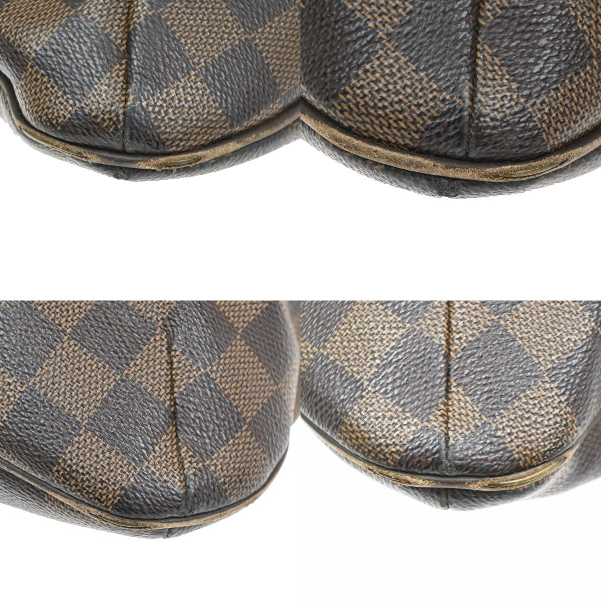 LOUIS VUITTON Bloomsbury PM Shoulder Bag Damier Leather Brown N42251 86CA932