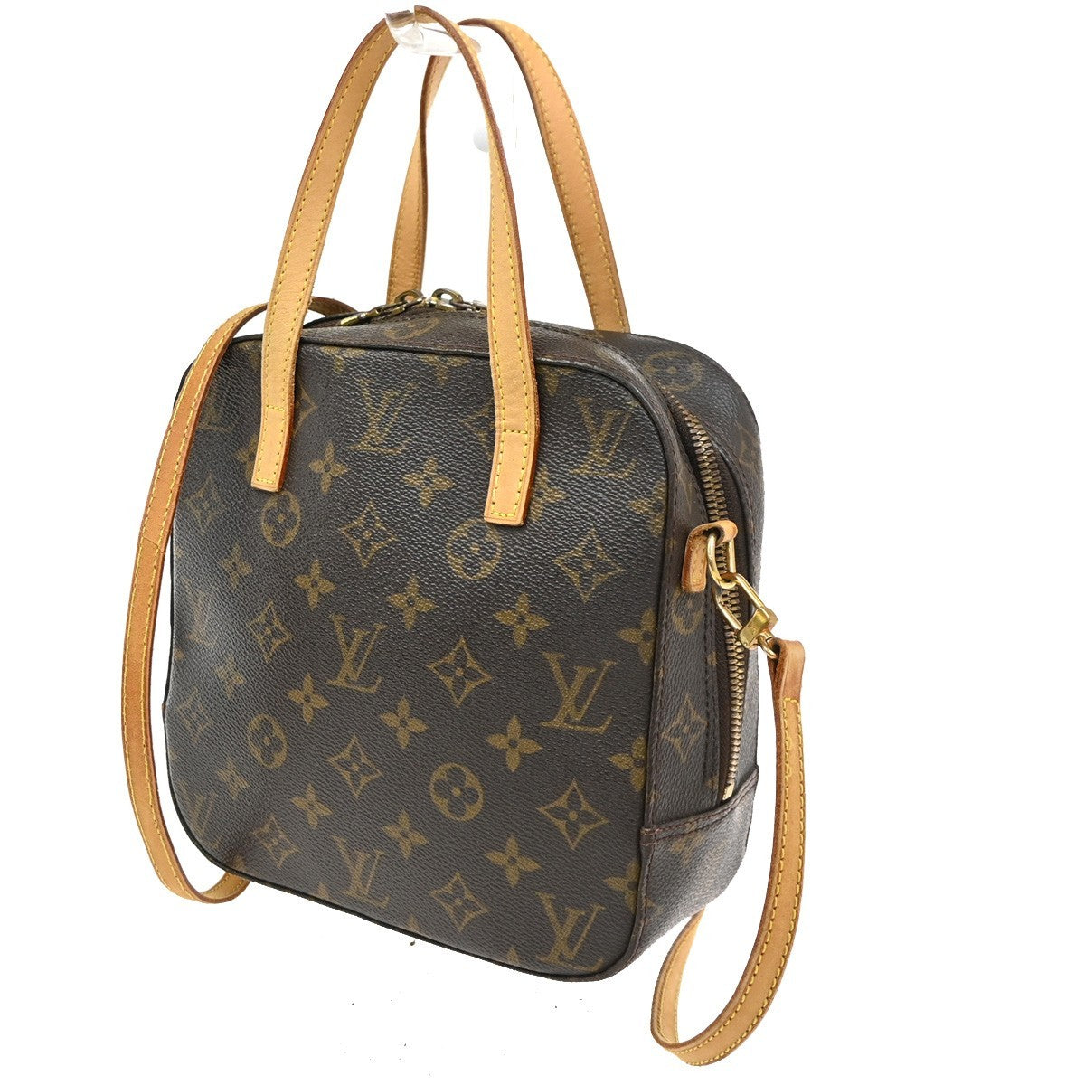 LOUIS VUITTON Spontini 2Way Shoulder Hand Bag Monogram Leather M47500 89CA589