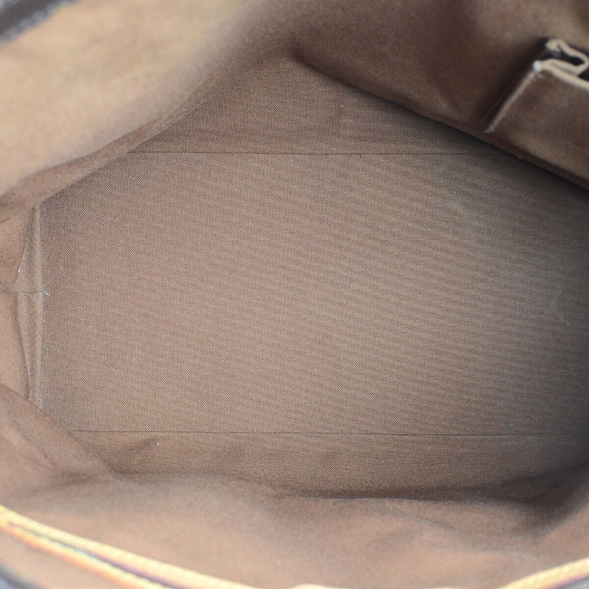 LOUIS VUITTON Cabas Mezzo Shoulder Bag Monogram Leather Brown M51151 82ED413