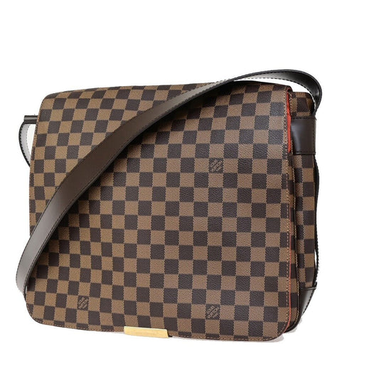LOUIS VUITTON Bastille Shoulder Bag Damier Ebene Leather Brown N45258 25FB189