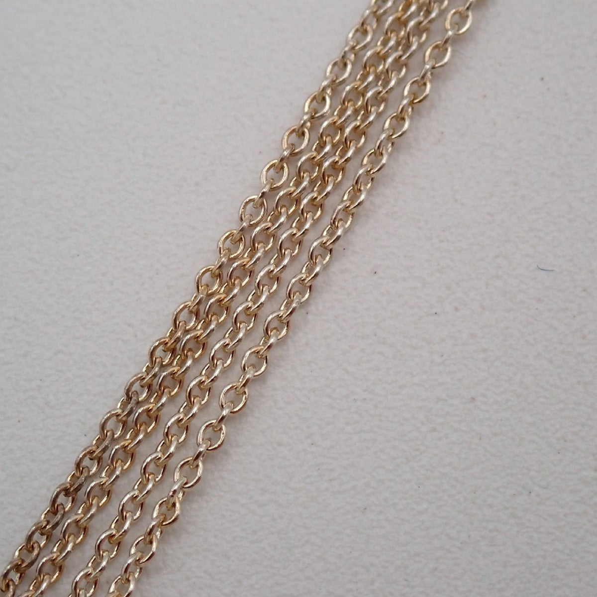 TIFFANY & CO. Logo Open Heart 16mm Chain Necklace Silver AG925 67EG273