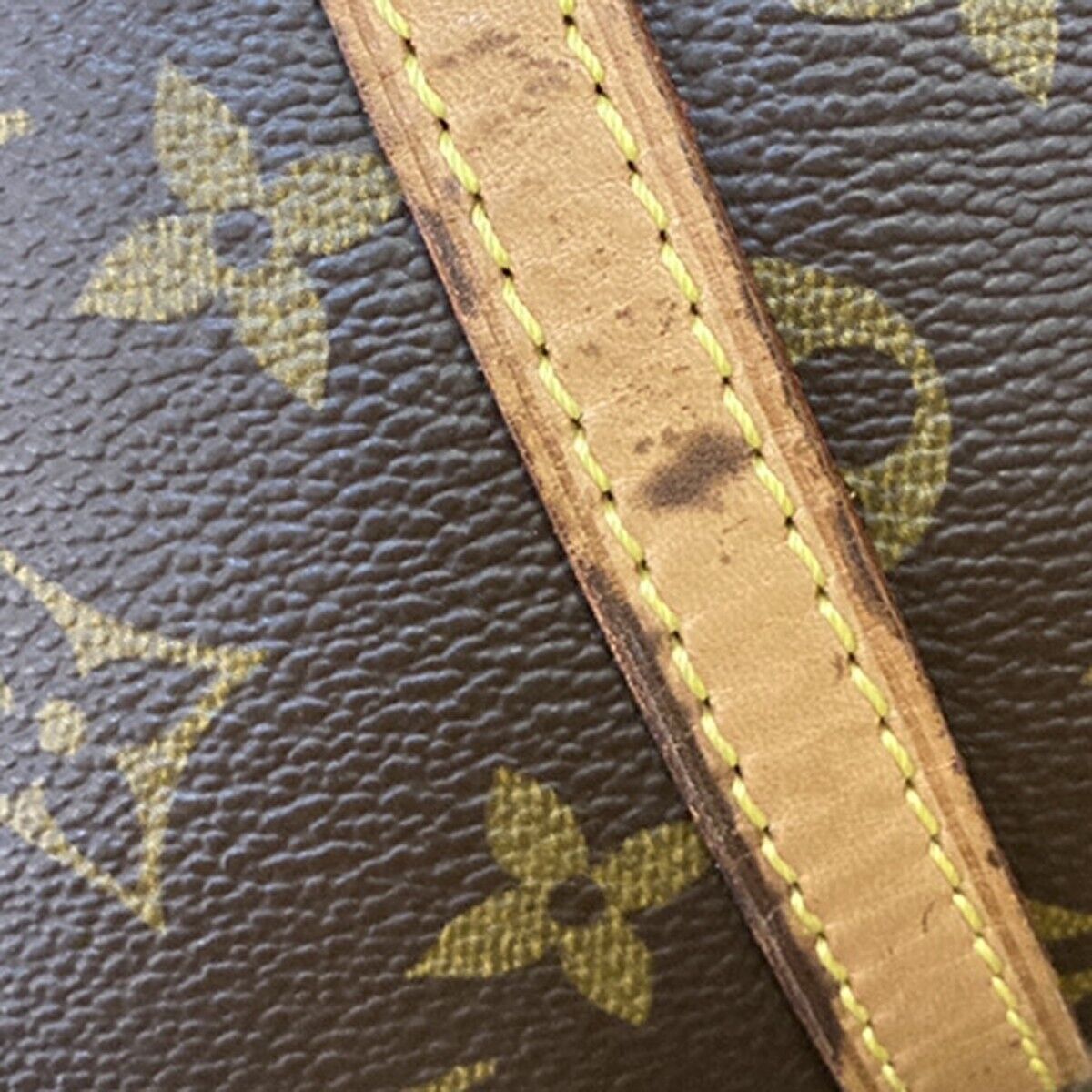 LOUIS VUITTON Logo PAPILLON 30 Hand Bag Monogram Leather Brown M51365 79ED446