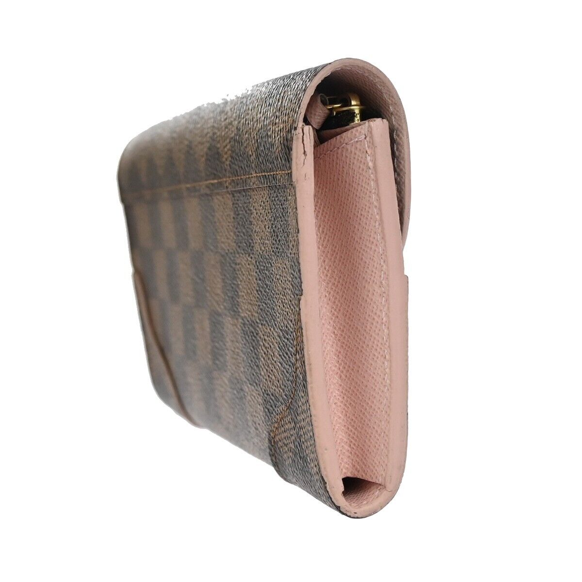 LOUIS VUITTON Portefeiulle caisa Long Bifold Wallet Damier Brown N61227 34FA152