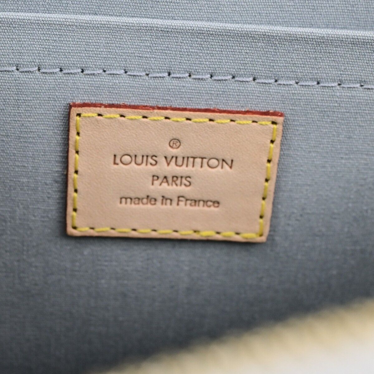 LOUIS VUITTON Rosewood Hand Bag Monogram Vernis Leather Perle M93508 86SJ618
