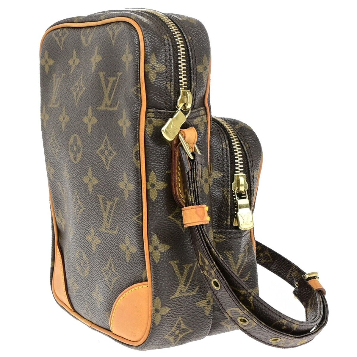 LOUIS VUITTON Amazon Crossbody Shoulder Bag Monogram Leather BN M45236 12RK016