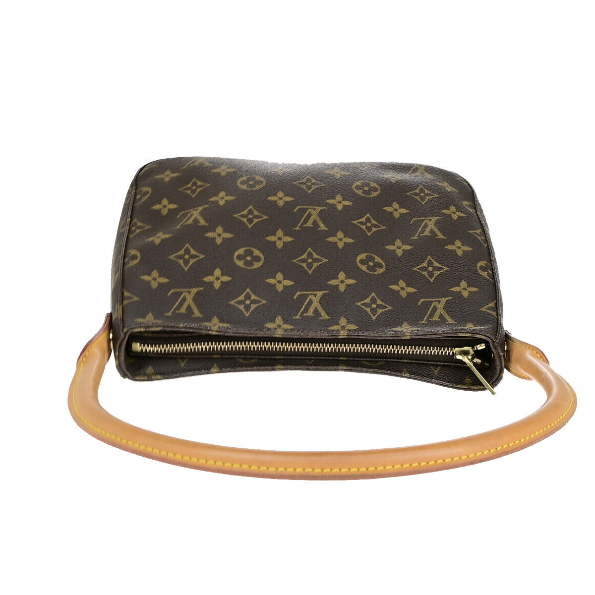 LOUIS VUITTON Looping MM Shoulder Bag Monogram Leather BN France M51146 12YF534