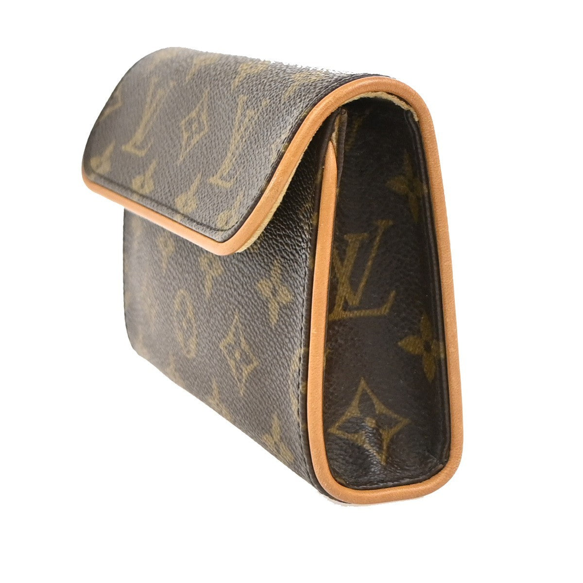 LOUIS VUITTON Pochette Florentine Bum Bag Monogram Leather Brown M51855 34PA123