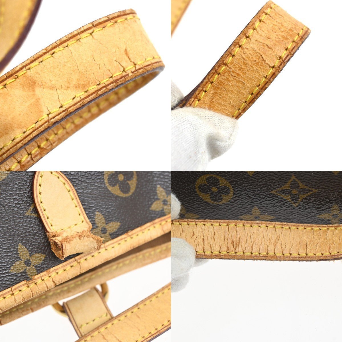 LOUIS VUITTON Batignolles Horizontal Shoulder Bag Monogram Brown M51154 62CA632