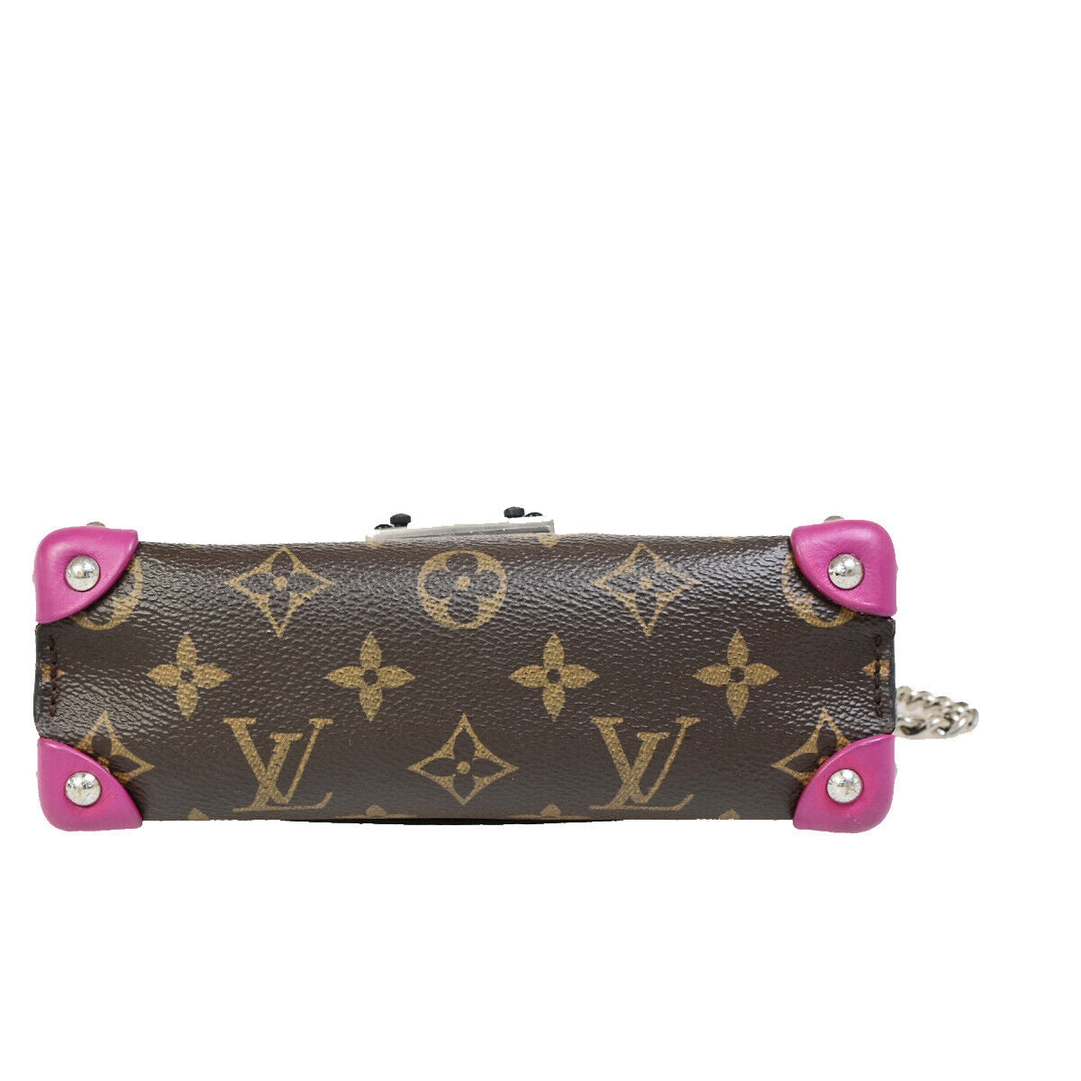 LOUIS VUITTON Pochette Mask PM Chain Shoulder Bag Monogram Leather BN RD 98YG341