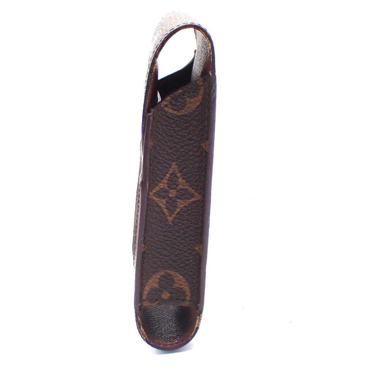 LOUIS VUITTON Etui Cigarette Case Monogram Leather Brown M63024 07AA164