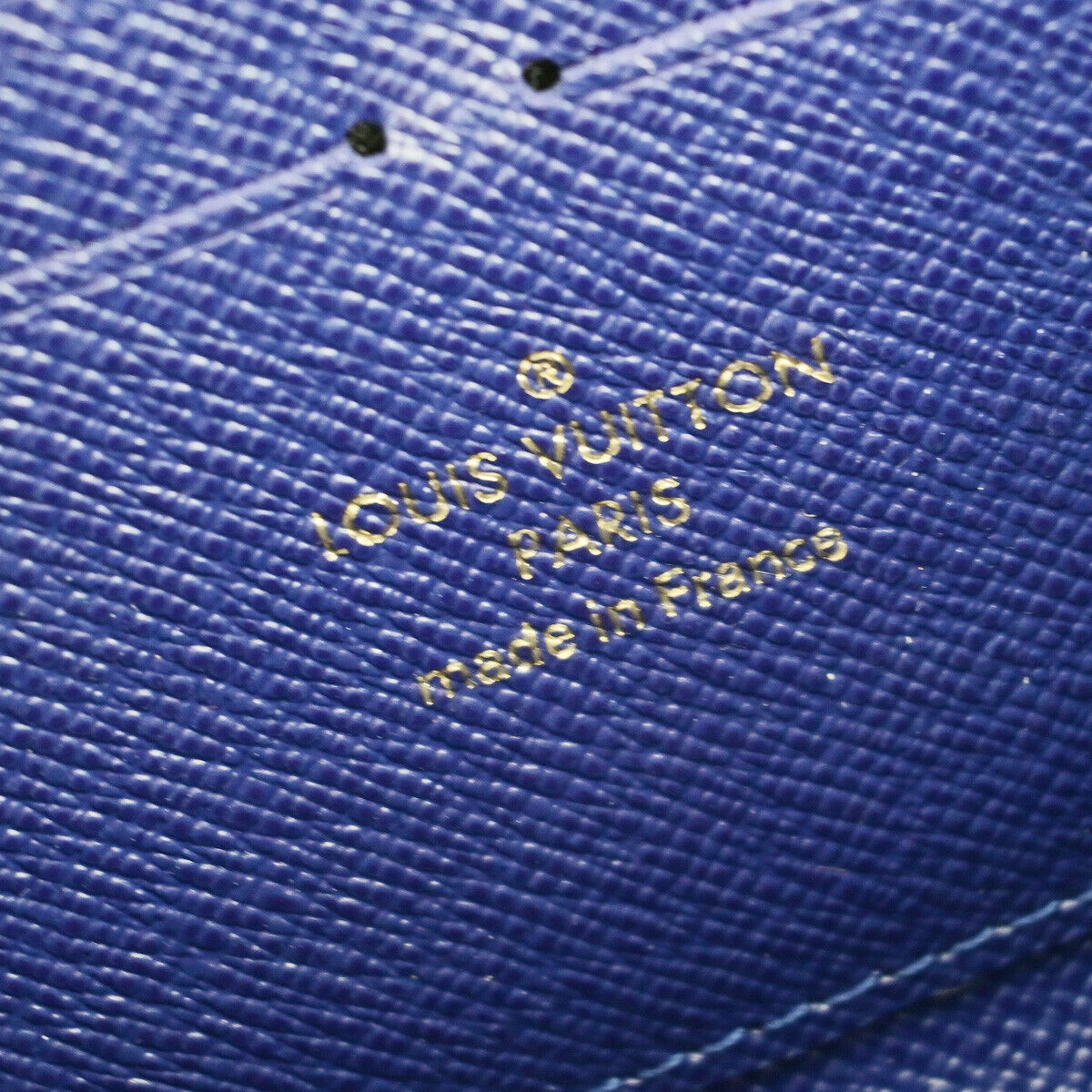 LOUIS VUITTON owl Night Bird Long Zippy Wallet Epi Leather Iris M42558 16RF193