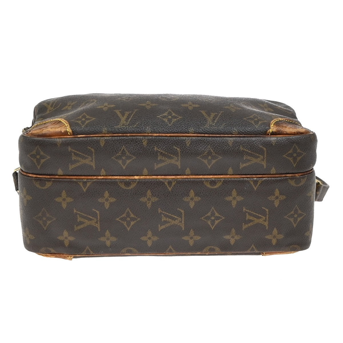 LOUIS VUITTON Nile Crossbody Shoulder Bag Monogram Leather Brown M45244 04YJ069
