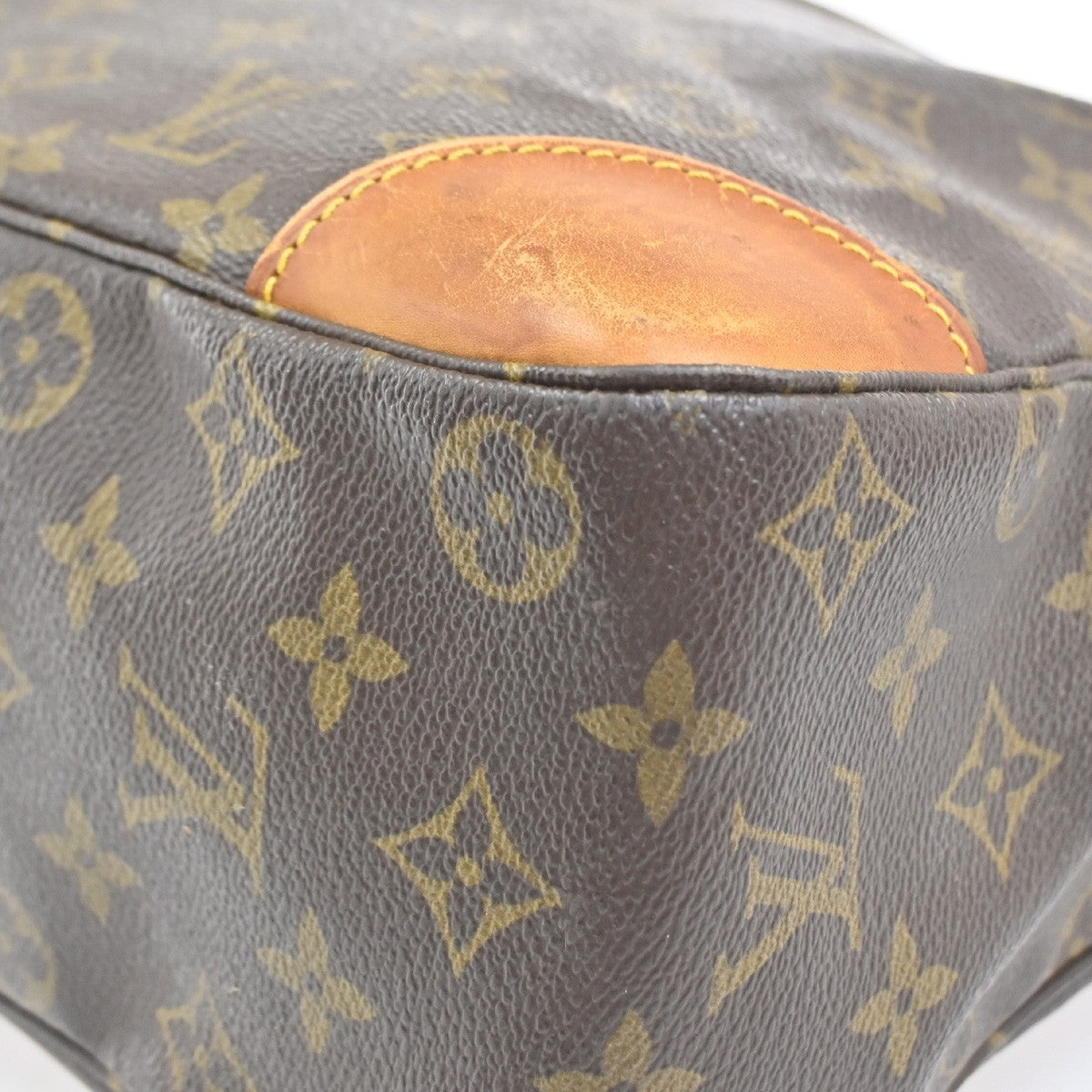 LOUIS VUITTON Boulogne 35 Shoulder Bag Monogram Leather Brown M51260 86SA009