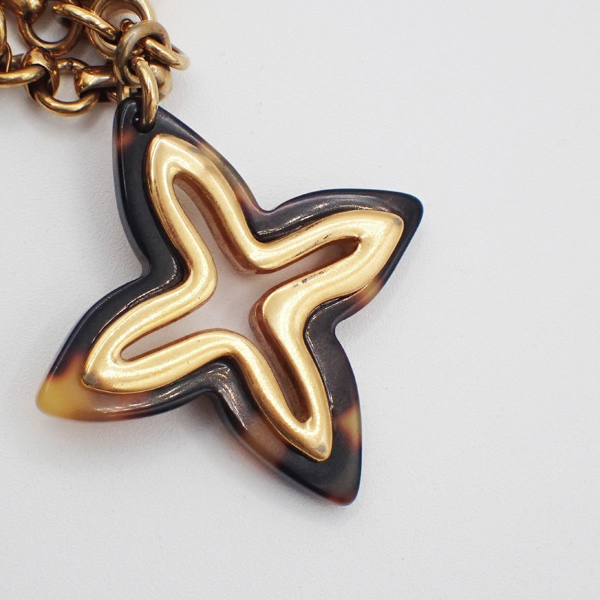 LOUIS VUITTON Bijou Sack Ansores Charm Key Chain Brown M65087 65KD030