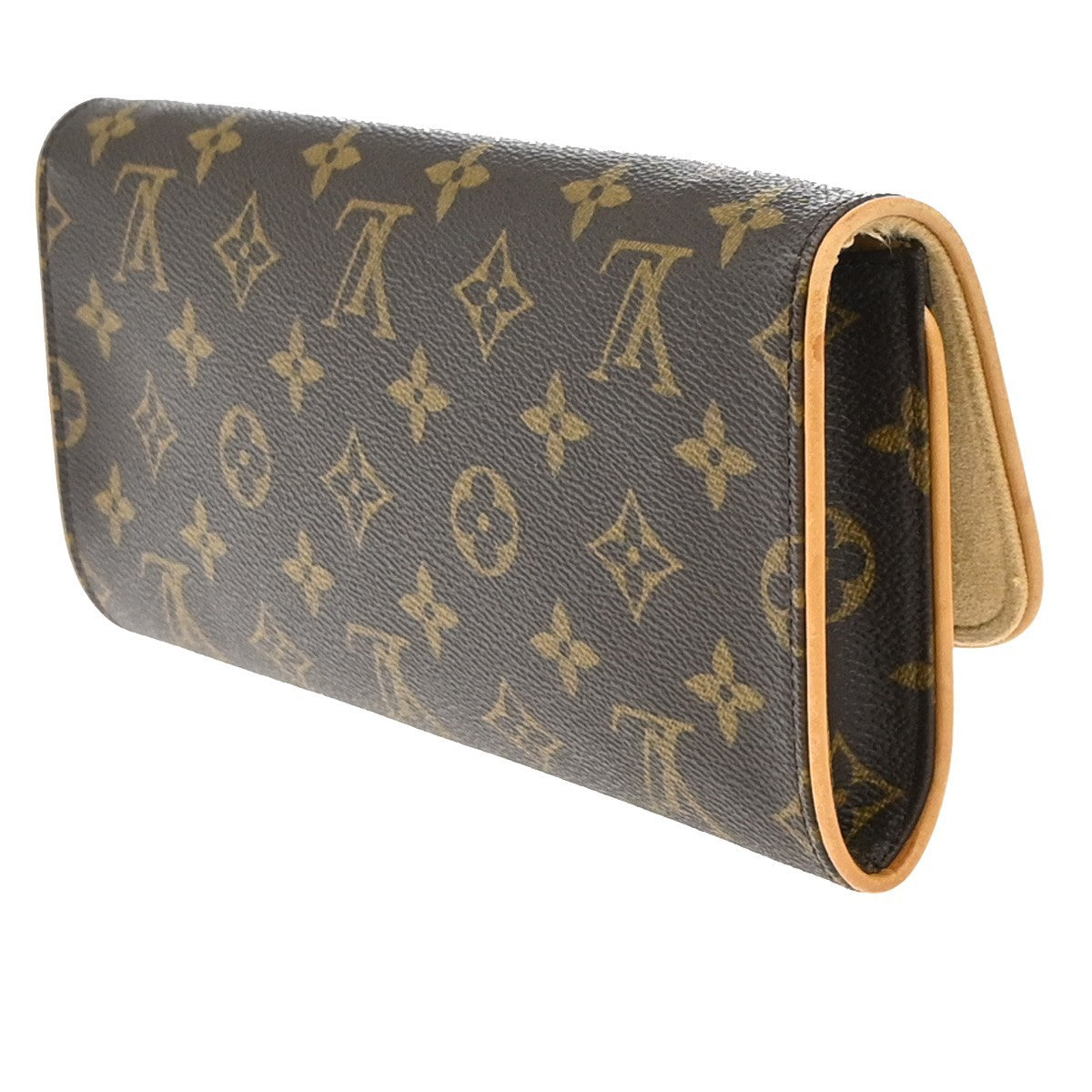 LOUIS VUITTON Pochette Twin GM 2Way Shoulder Bag Monogram Brown M51852 86EG083