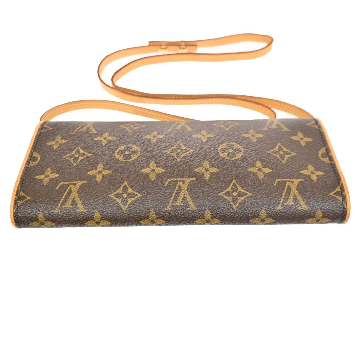 LOUIS VUITTON Pochette Twin GM 2Way Shoulder Bag Monogram Brown M51852 73PA034