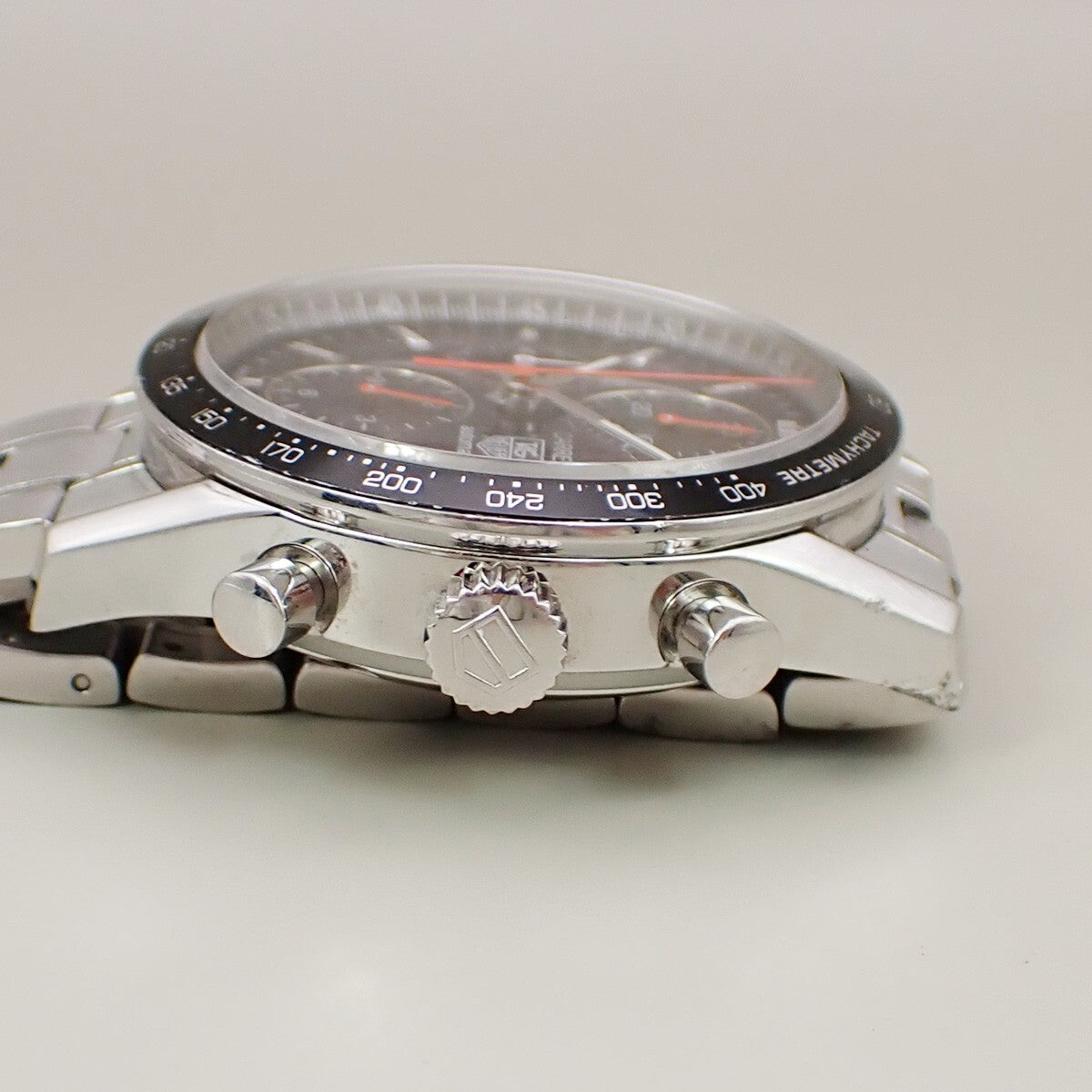 TAG HEUER Carrera Chronograph Watch Calibre 16 CV2014-2 Automatic SS 670LC521