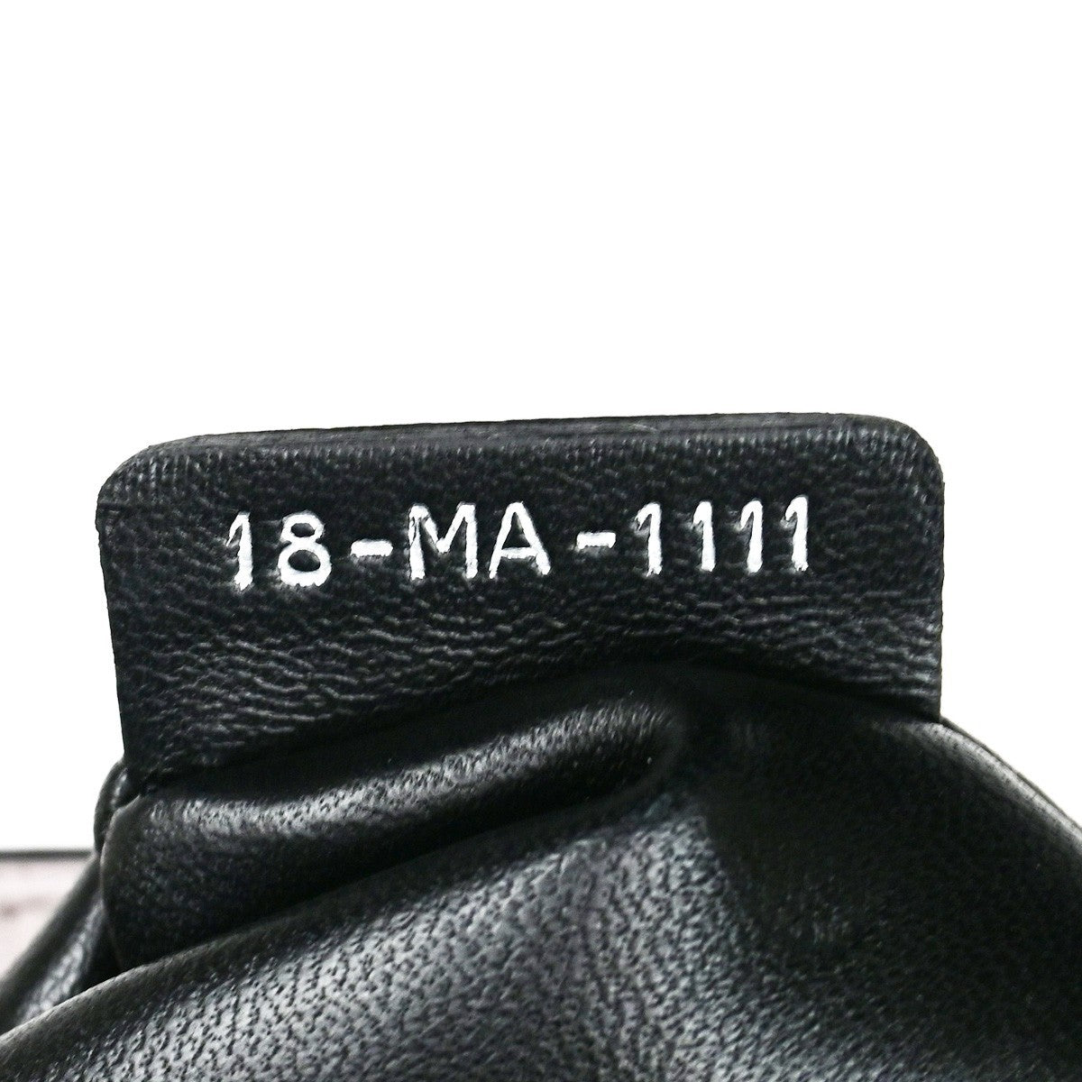 CHRISTIAN DIOR Miss Dior Chain Shoulder Bag Leather Black SHW 667RQ086