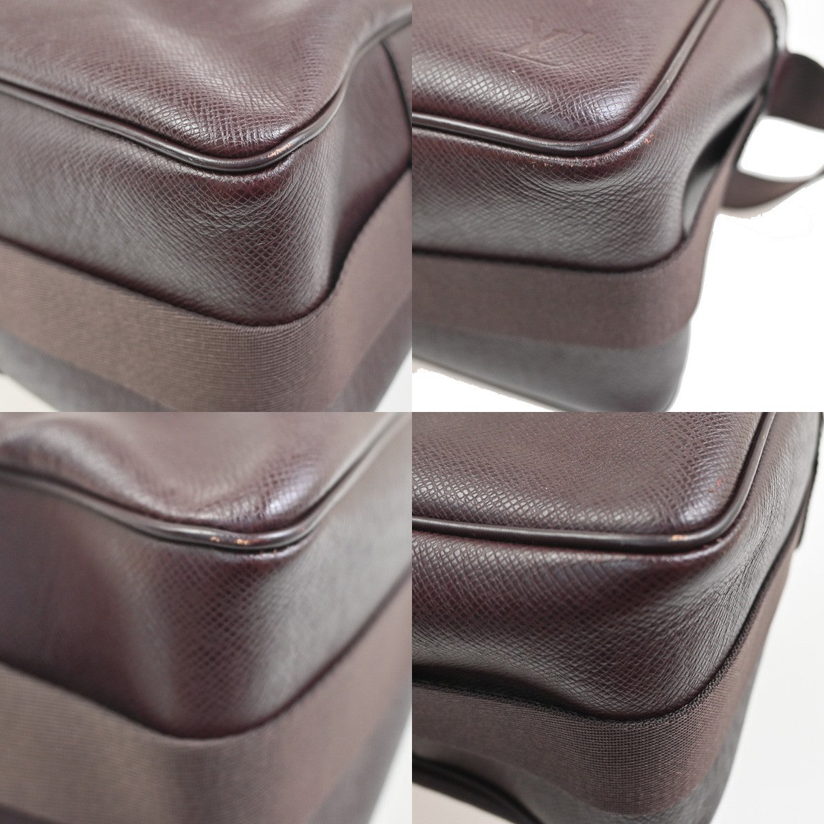 LOUIS VUITTON Reporter Crossbody ShoulderBag Taiga Leather Acajou M45254 82SA045