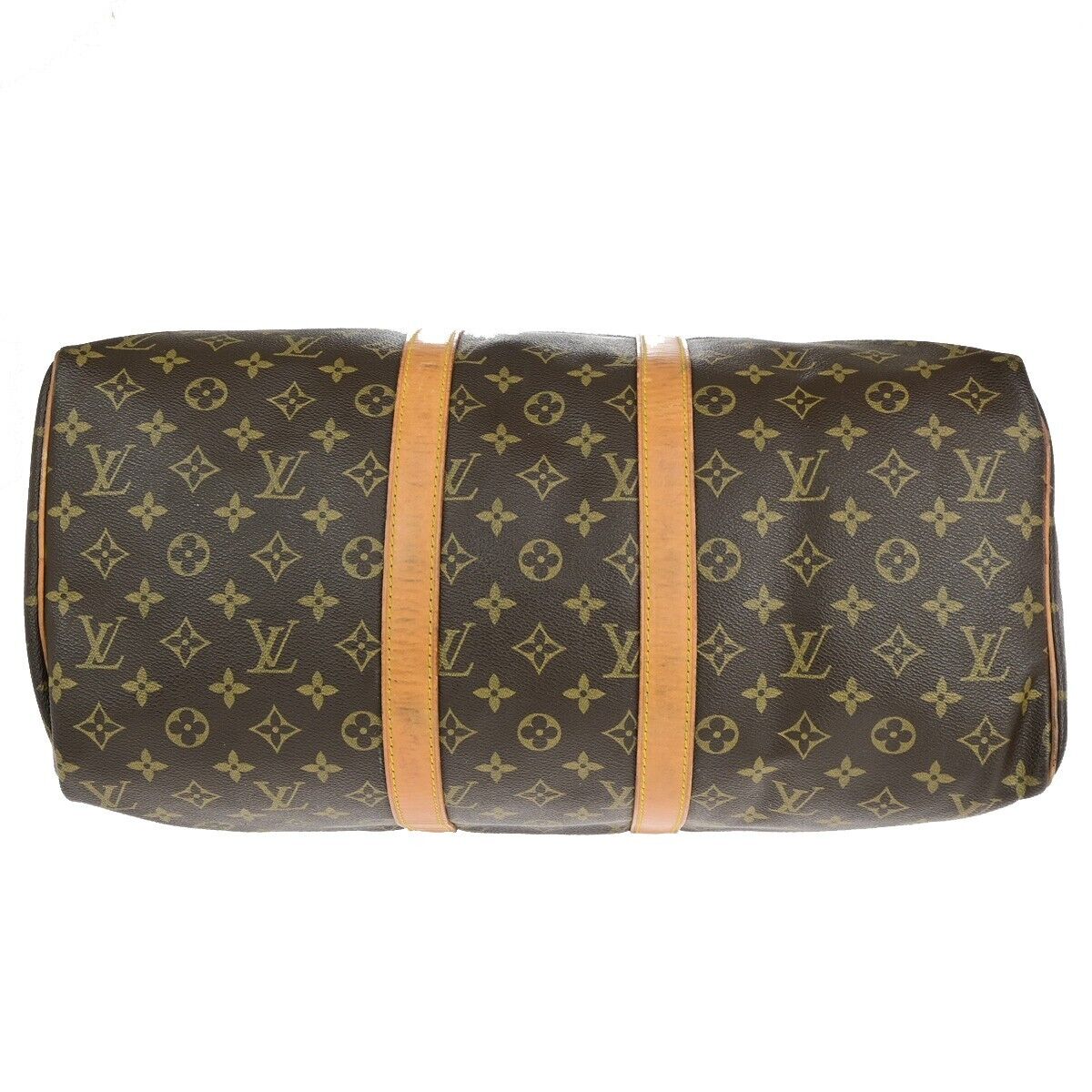 LOUIS VUITTON Keepall 45 Travel Hand Bag Monogram Leather Brown M41428 77ED140