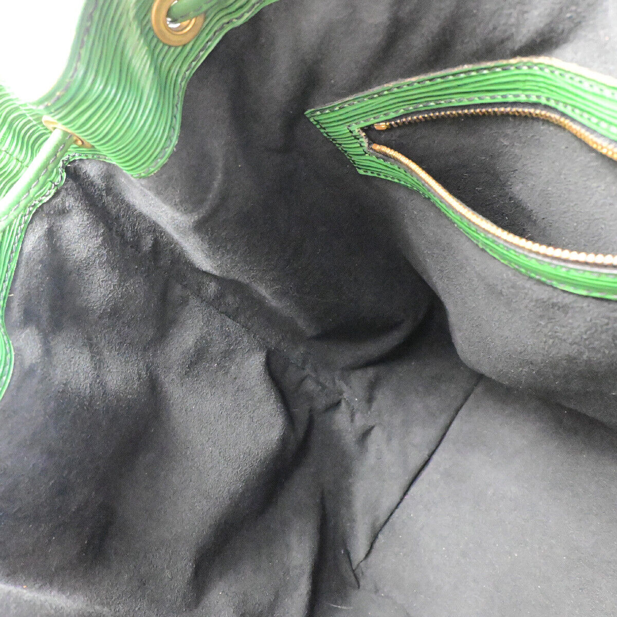 LOUIS VUITTON LV Noe GM Drawstring Shoulder Bag Epi Leather Green M44004 65YF850