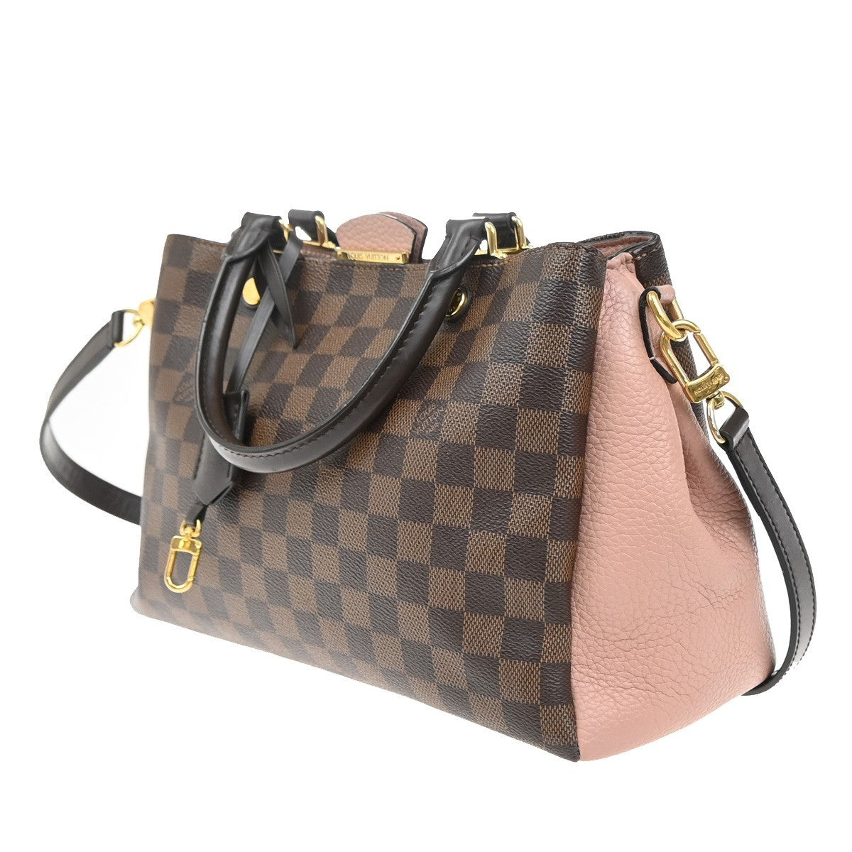 LOUIS VUITTON Brittany 2Way Shoulder Hand Bag Damier Leather BN N41674 637RF755