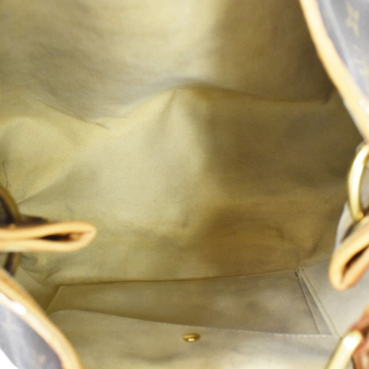 LOUIS VUITTON Galliera PM Shoulder Bag Monogram Leather Brown GD M56382 20YB929