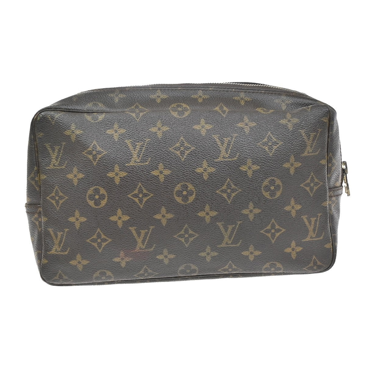 LOUIS VUITTON Trousse Toilette 28 Clutch Hand Bag Monogram Brown M47522 09SA103