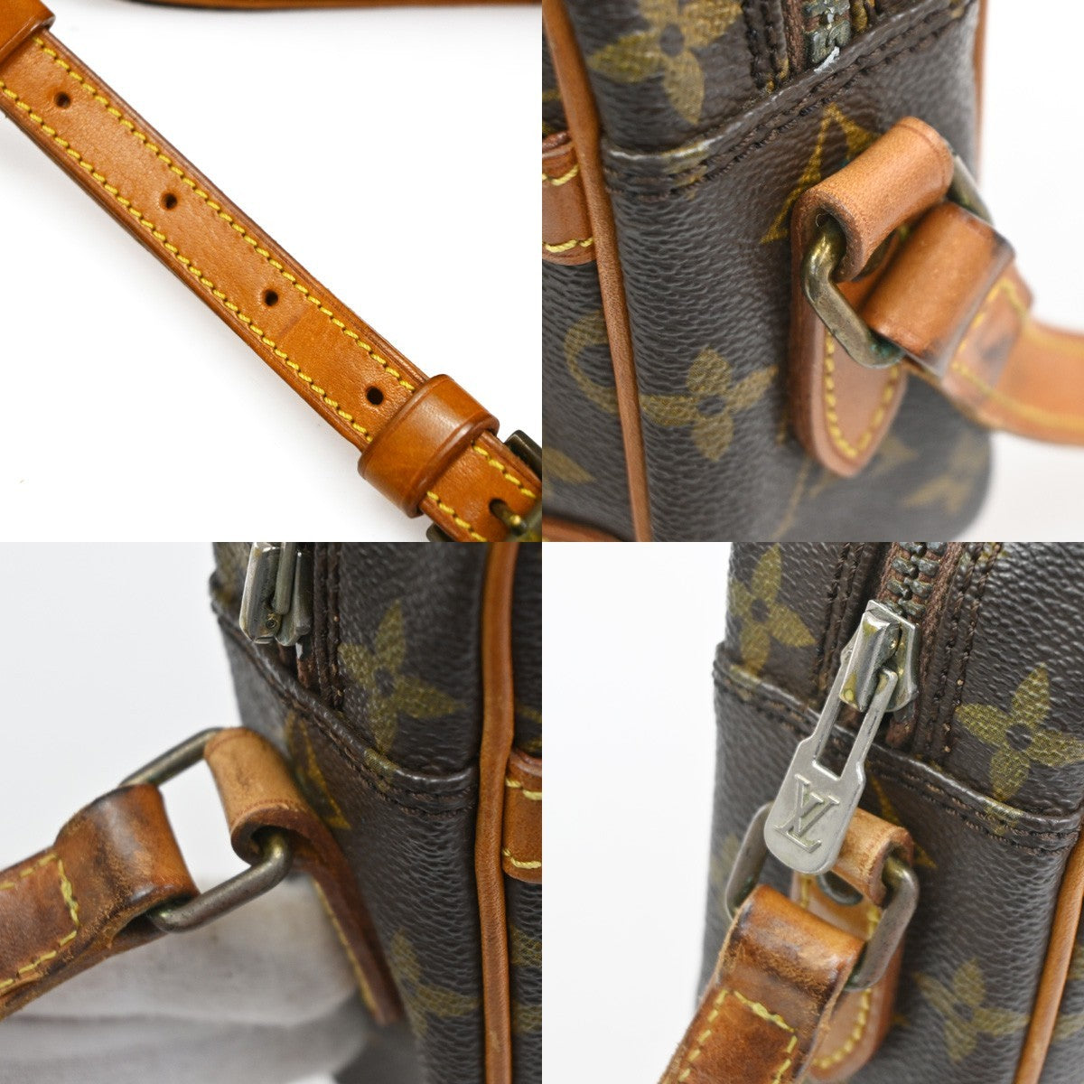 LOUIS VUITTON Trocadero 24 Shoulder Bag Monogram Leather Brown M51276 31CA955