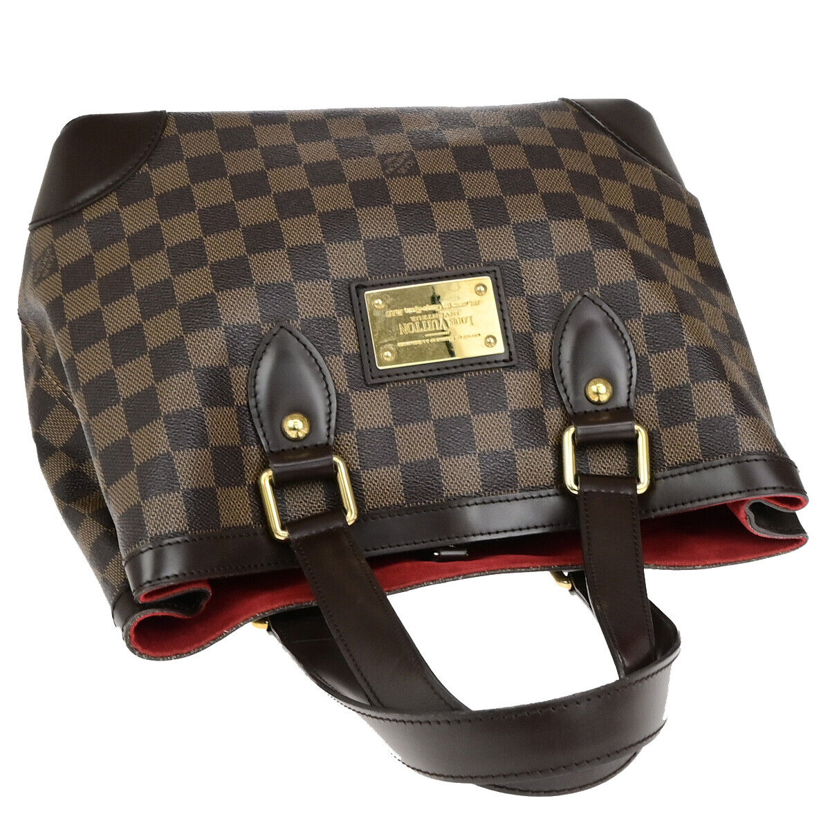 LOUIS VUITTON Hampstead PM Shoulder Bag Damier Ebene Leather BN N51205 55YG633