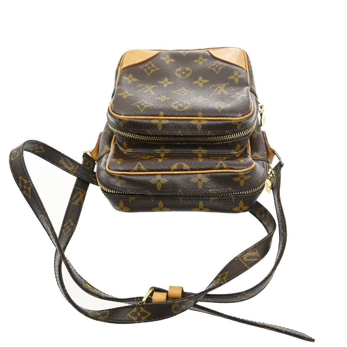 LOUIS VUITTON Amazon Crossbody Shoulder Bag Monogram Leather BN M45236 77CA423
