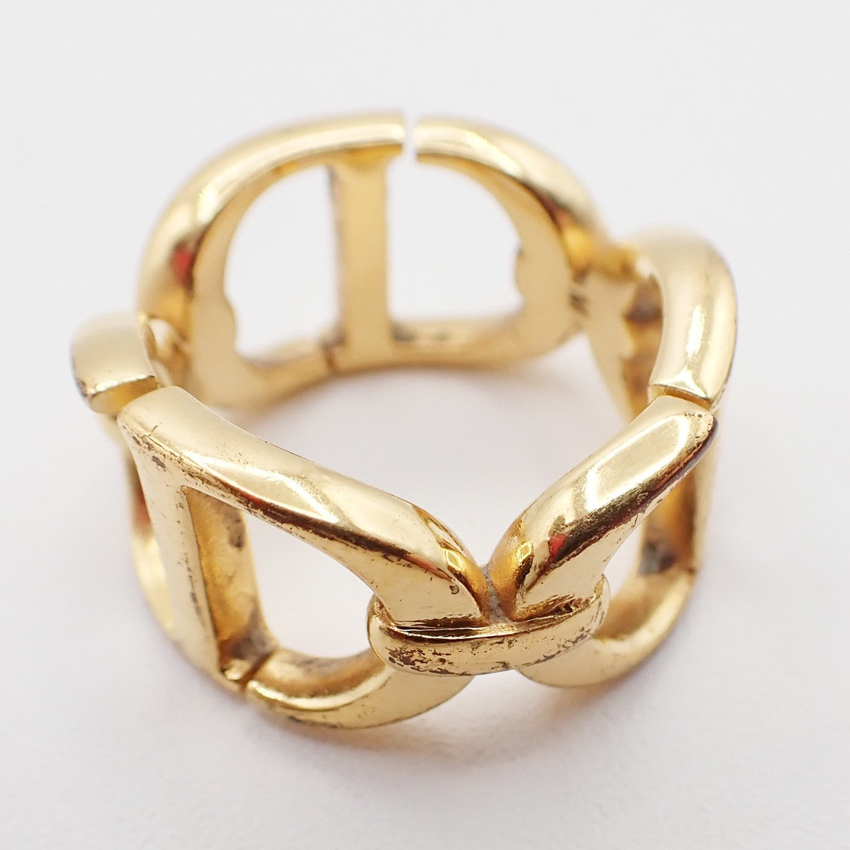 Dior CD Logo 30 Montaigne Ring Gold-Plated Accessory 02RF744