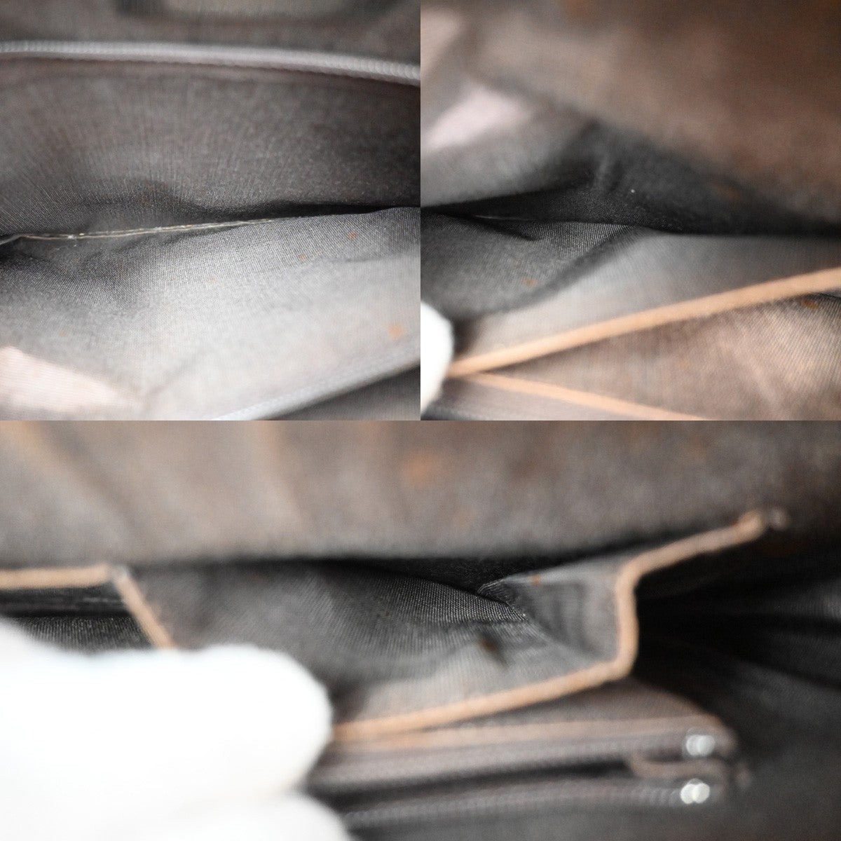 BURBERRY Logo Nova Check Shoulder Tote Bag Canvas Leather Beige Brown 65TA197