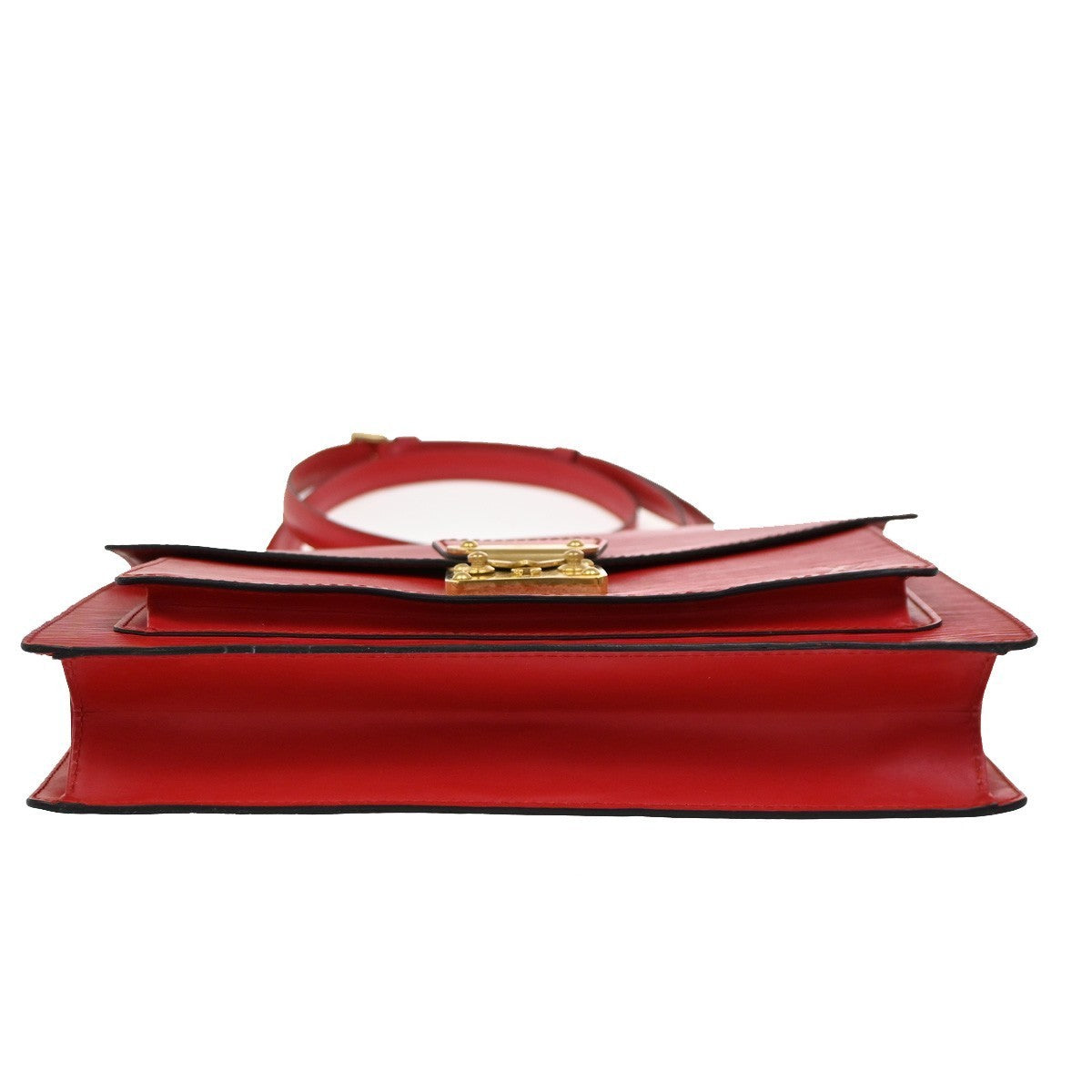 LOUIS VUITTON Monceau 28 2Way Shoulder Handhag Epi Leather Red M52127 76KC016